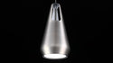 LED Mini Pendant from the Ingot Collection in Brushed Nickel Finish by Modern Forms