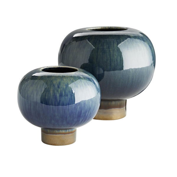 Arteriors - 1040 - Vases Set of 2 - Tuttle - Peacock ad Bronze Reactive from Lighting & Bulbs Unlimited in Charlotte, NC