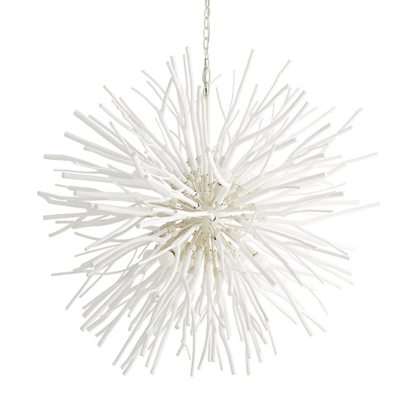 Arteriors - 89564 - Eight Light Chandelier - Finch - White Wash from Lighting & Bulbs Unlimited in Charlotte, NC