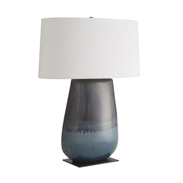Arteriors - 17367-943 - One Light Table Lamp - Deagan - Gunmetal & Teal Reactive from Lighting & Bulbs Unlimited in Charlotte, NC