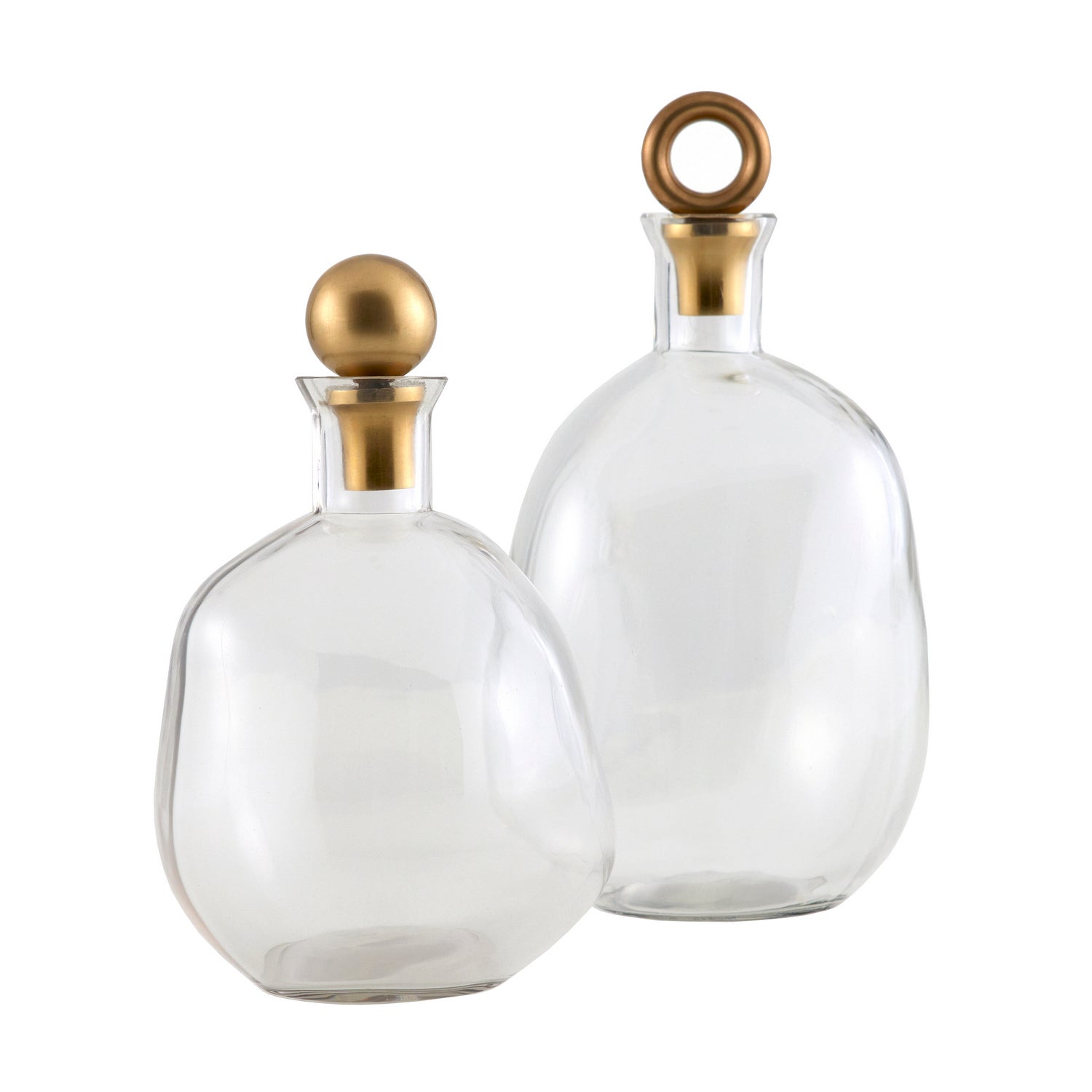 Arteriors - 4789 - Decanter, set of 2 - Frances - Clear from Lighting & Bulbs Unlimited in Charlotte, NC