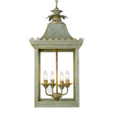 Golden - 0838-4P VS - Four Light Pendant - Finley - Vintage Sage from Lighting & Bulbs Unlimited in Charlotte, NC