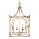 Golden - 0885-4P AI - Four Light Pendant - Laurent - Antique Ivory from Lighting & Bulbs Unlimited in Charlotte, NC