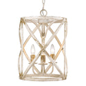 Golden - 0890-3P AI - Three Light Pendant - Alcott - Antique Ivory from Lighting & Bulbs Unlimited in Charlotte, NC