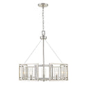 Golden - 6068-5 PW - Five Light Chandelier - Marco PW - Pewter from Lighting & Bulbs Unlimited in Charlotte, NC