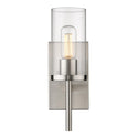One Light Wall Sconce from the Winslett PW Collection in Pewter Finish by Golden