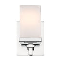Golden - DDDD-BA1 - One Light Wall Sconce - Maddox - Chrome from Lighting & Bulbs Unlimited in Charlotte, NC