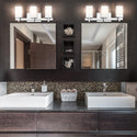 Three Light Bath Vanity from the Maddox Collection in Chrome Finish by Golden