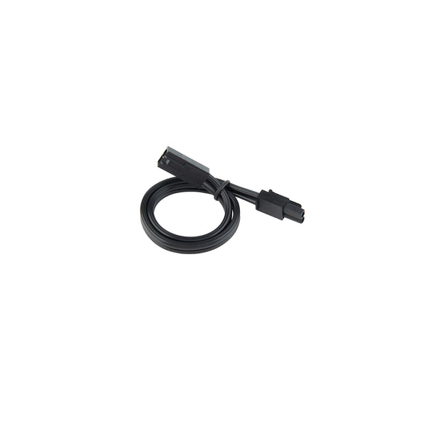 W.A.C. Lighting - HR-IC12-BK - Undercabinet Puck Light Interconnect Cable - Cct Puck - Black from Lighting & Bulbs Unlimited in Charlotte, NC