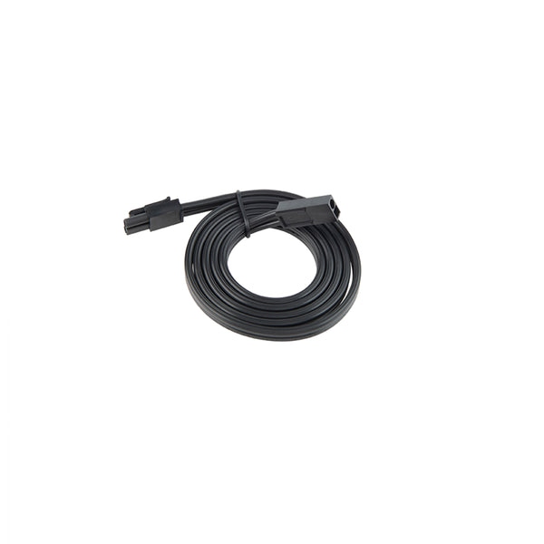 W.A.C. Lighting - HR-IC36-BK - Undercabinet Puck Light Interconnect Cable - Cct Puck - Black from Lighting & Bulbs Unlimited in Charlotte, NC