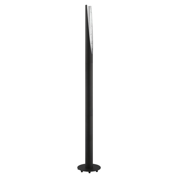 Eglo USA - 203388A - LED Floor Lamp - Barbotto - Black/ Silver from Lighting & Bulbs Unlimited in Charlotte, NC