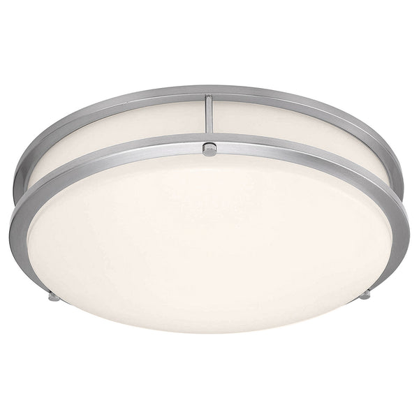 Access - 20501LEDD-BS/ACR - LED Flush Mount - Solero II - Brushed Steel from Lighting & Bulbs Unlimited in Charlotte, NC