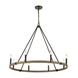ELK Home - 12317/8 - Eight Light Chandelier - Transitions - Oil Rubbed Bronze from Lighting & Bulbs Unlimited in Charlotte, NC