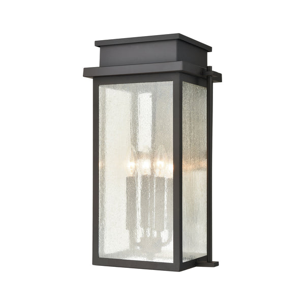 ELK Home - 45442/4 - Four Light Outdoor Wall Sconce - Braddock - Architectural Bronze from Lighting & Bulbs Unlimited in Charlotte, NC