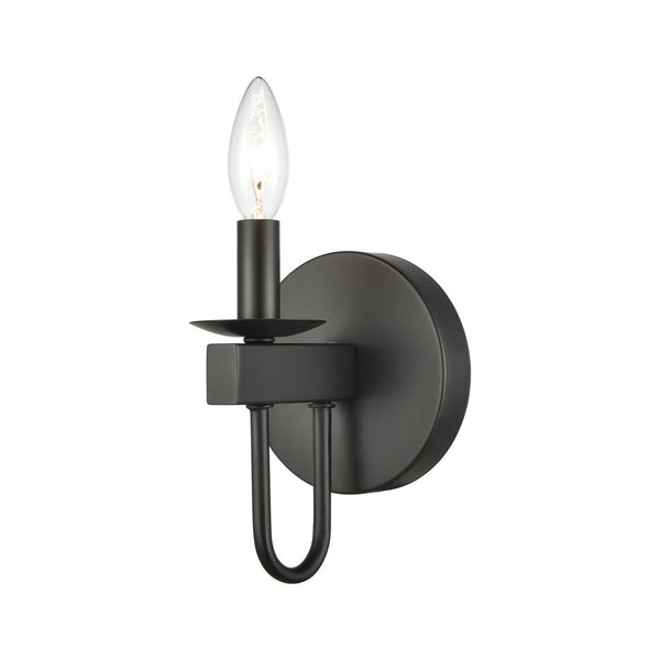 ELK Home - 75073/1 - One Light Wall Sconce - Williamson - Black from Lighting & Bulbs Unlimited in Charlotte, NC