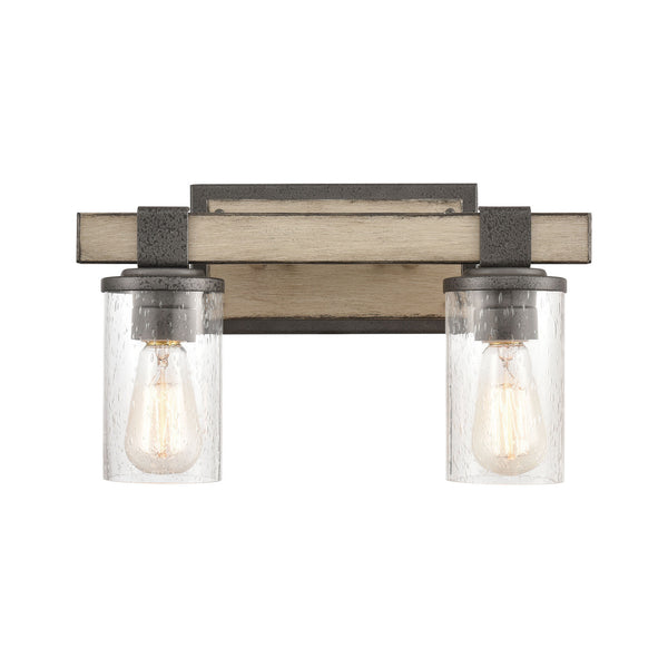ELK Home - 89141/2 - Two Light Vanity - Crenshaw - Anvil Iron from Lighting & Bulbs Unlimited in Charlotte, NC