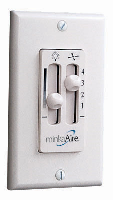 Minka Aire - WC116L - 4 Speed Wall Control - Minka Aire - White from Lighting & Bulbs Unlimited in Charlotte, NC