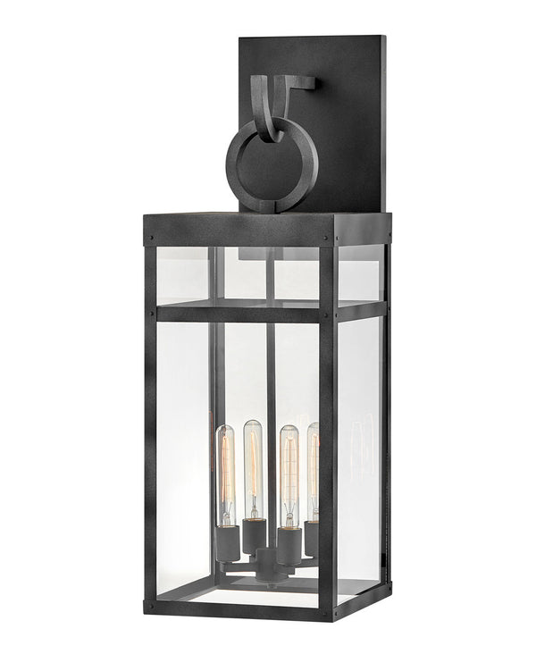 Hinkley - 2809DZ - LED Outdoor Wall Mount - Porter - Aged Zinc from Lighting & Bulbs Unlimited in Charlotte, NC