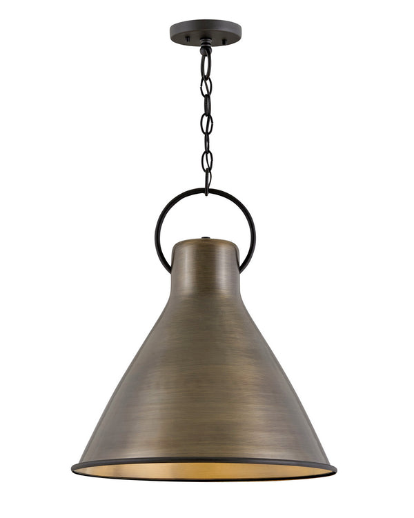Hinkley - 3555DS - LED Pendant - Winnie - Dark Antique Brass from Lighting & Bulbs Unlimited in Charlotte, NC