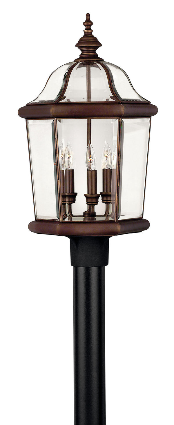 Hinkley - 2451CB - LED Post Top/ Pier Mount - Augusta - Copper Bronze from Lighting & Bulbs Unlimited in Charlotte, NC