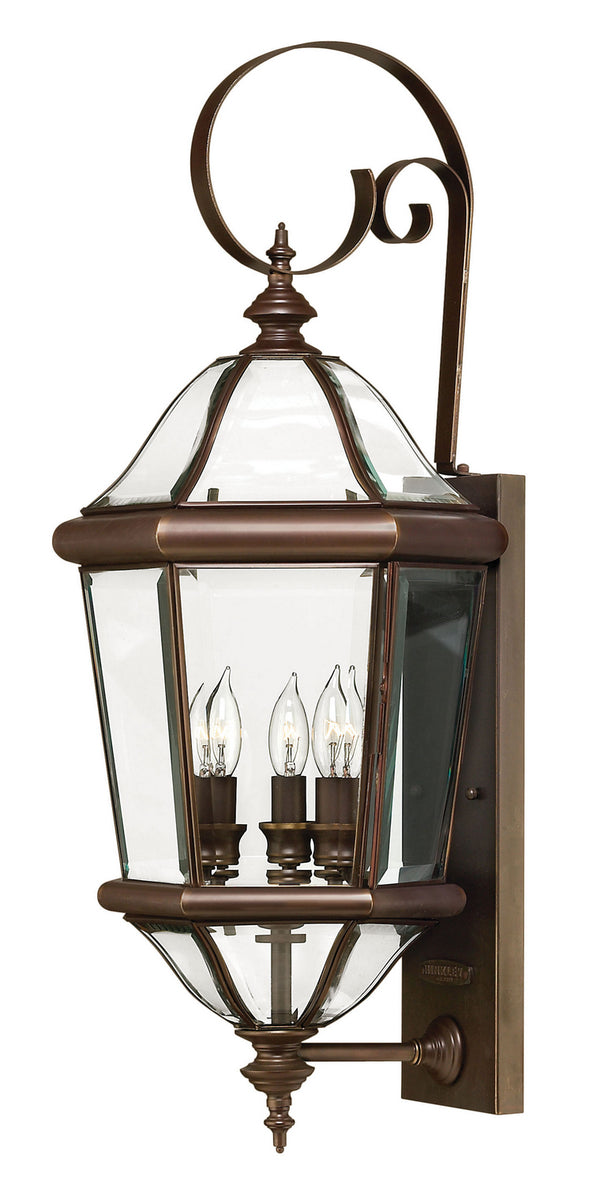 Hinkley - 2454CB - LED Wall Mount - Augusta - Copper Bronze from Lighting & Bulbs Unlimited in Charlotte, NC