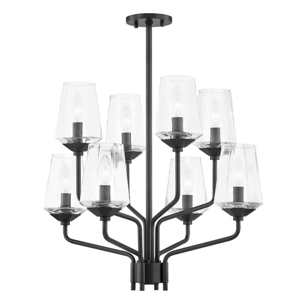 Mitzi - H420808-OB - Eight Light Chandelier - Kayla - Old Bronze from Lighting & Bulbs Unlimited in Charlotte, NC