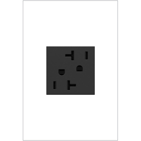 Legrand - ARTR202G4 - Tamper-Resistant Outlet - Adorne - Graphite from Lighting & Bulbs Unlimited in Charlotte, NC