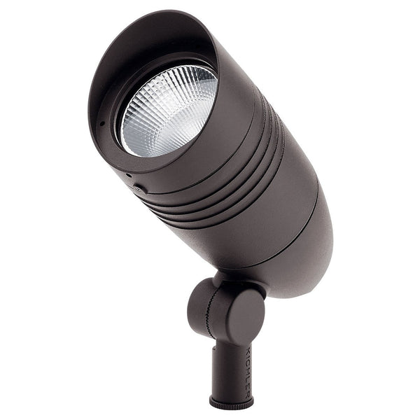 LED Landscape Accent from the Landscape Led Collection in Textured Architectural Bronze Finish by Kichler