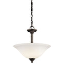 LED Pendant/Semi Flush from the Armida Collection in Olde Bronze Finish by Kichler