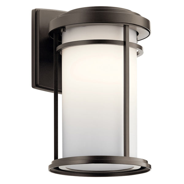 Kichler - 49687OZL18 - LED Outdoor Wall Mount - Toman - Olde Bronze from Lighting & Bulbs Unlimited in Charlotte, NC