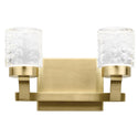 LED Vanity from the Rene Collection in Champagne Gold Finish by Kichler