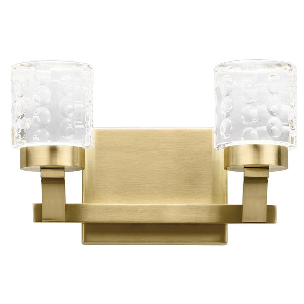 LED Vanity from the Rene Collection in Champagne Gold Finish by Kichler