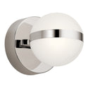 Kichler - 85090PN - LED Wall Sconce - Brettin - Polished Nickel from Lighting & Bulbs Unlimited in Charlotte, NC