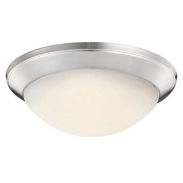 LED Flush Mount from the No Family Collection in Brushed Nickel Finish by Kichler