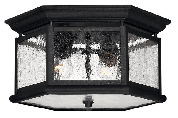 Hinkley - 1683BK - LED Flush Mount - Edgewater - Black from Lighting & Bulbs Unlimited in Charlotte, NC