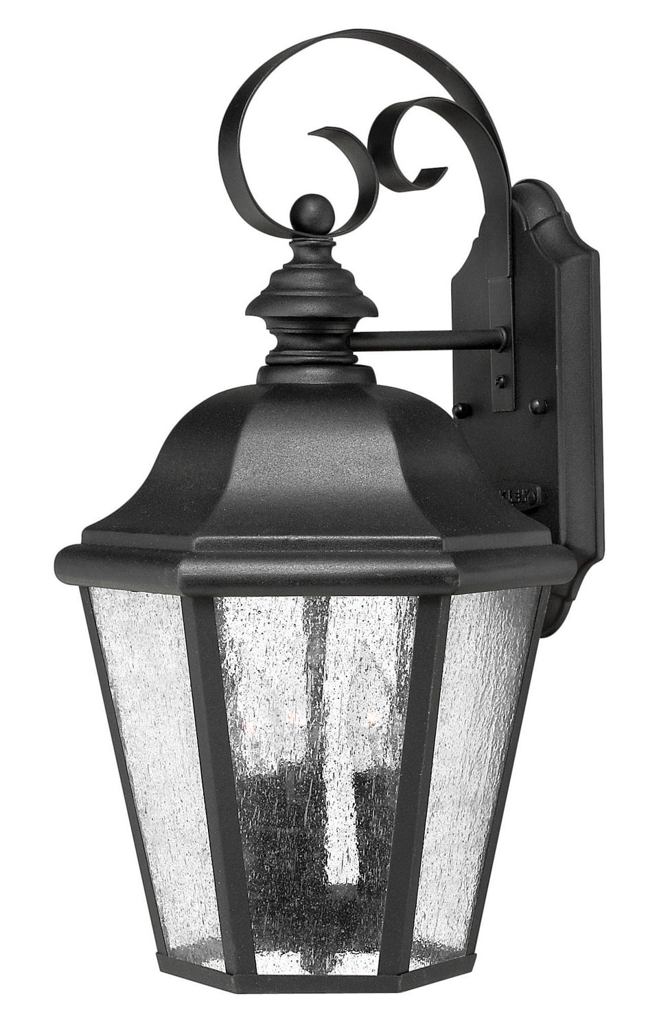 Hinkley - 1676BK - LED Wall Mount - Edgewater - Black from Lighting & Bulbs Unlimited in Charlotte, NC