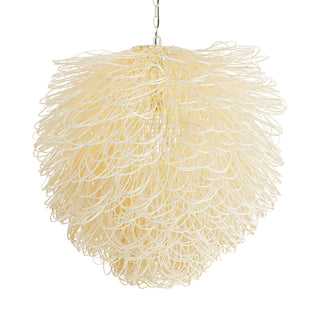 Arteriors - 89646 - One Light Chandelier - Finley - White from Lighting & Bulbs Unlimited in Charlotte, NC