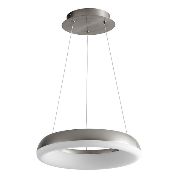 Oxygen - 3-62-24 - LED Pendant - Roswell - Satin Nickel from Lighting & Bulbs Unlimited in Charlotte, NC