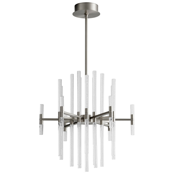 Oxygen - 3-605-24 - LED Ceiling Mount - Miro - Satin Nickel from Lighting & Bulbs Unlimited in Charlotte, NC