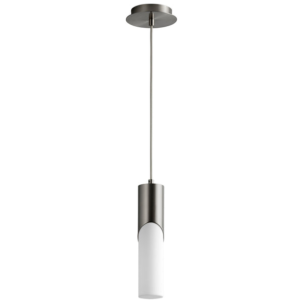 Oxygen - 3-668-224 - LED Pendant - Ellipse - Satin Nickel from Lighting & Bulbs Unlimited in Charlotte, NC