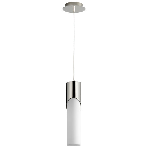 Oxygen - 3-678-120 - LED Pendant - Ellipse - Polished Nickel from Lighting & Bulbs Unlimited in Charlotte, NC