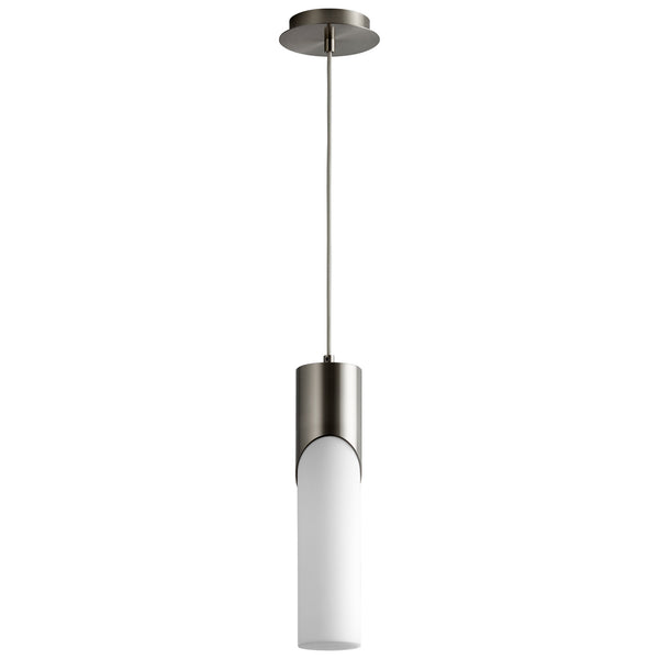 Oxygen - 3-678-124 - LED Pendant - Ellipse - Satin Nickel from Lighting & Bulbs Unlimited in Charlotte, NC