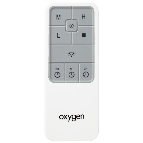 Oxygen - 3-8-1000-0 - Fan Accessory - Oslo Remote - White from Lighting & Bulbs Unlimited in Charlotte, NC