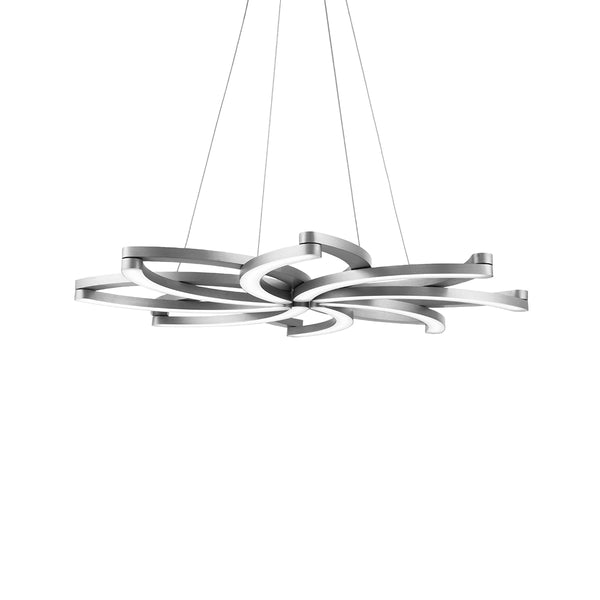 Modern Forms - PD-73032-AL - LED Chandelier - Bloom - Brushed Aluminum from Lighting & Bulbs Unlimited in Charlotte, NC