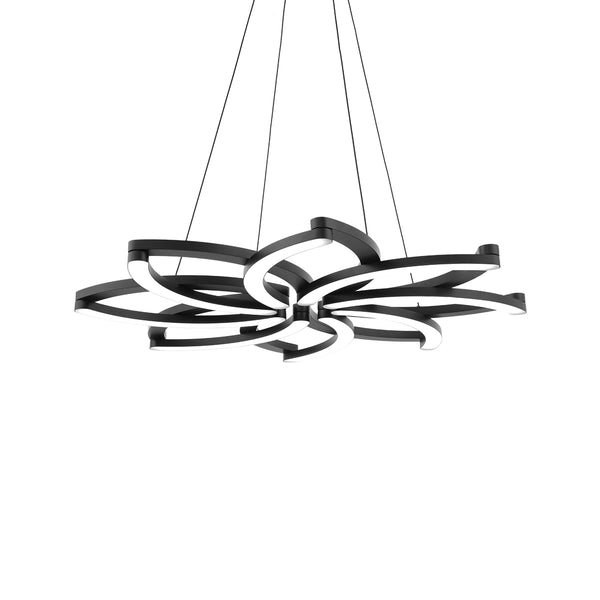 Modern Forms - PD-73032-BK - LED Chandelier - Bloom - Black from Lighting & Bulbs Unlimited in Charlotte, NC
