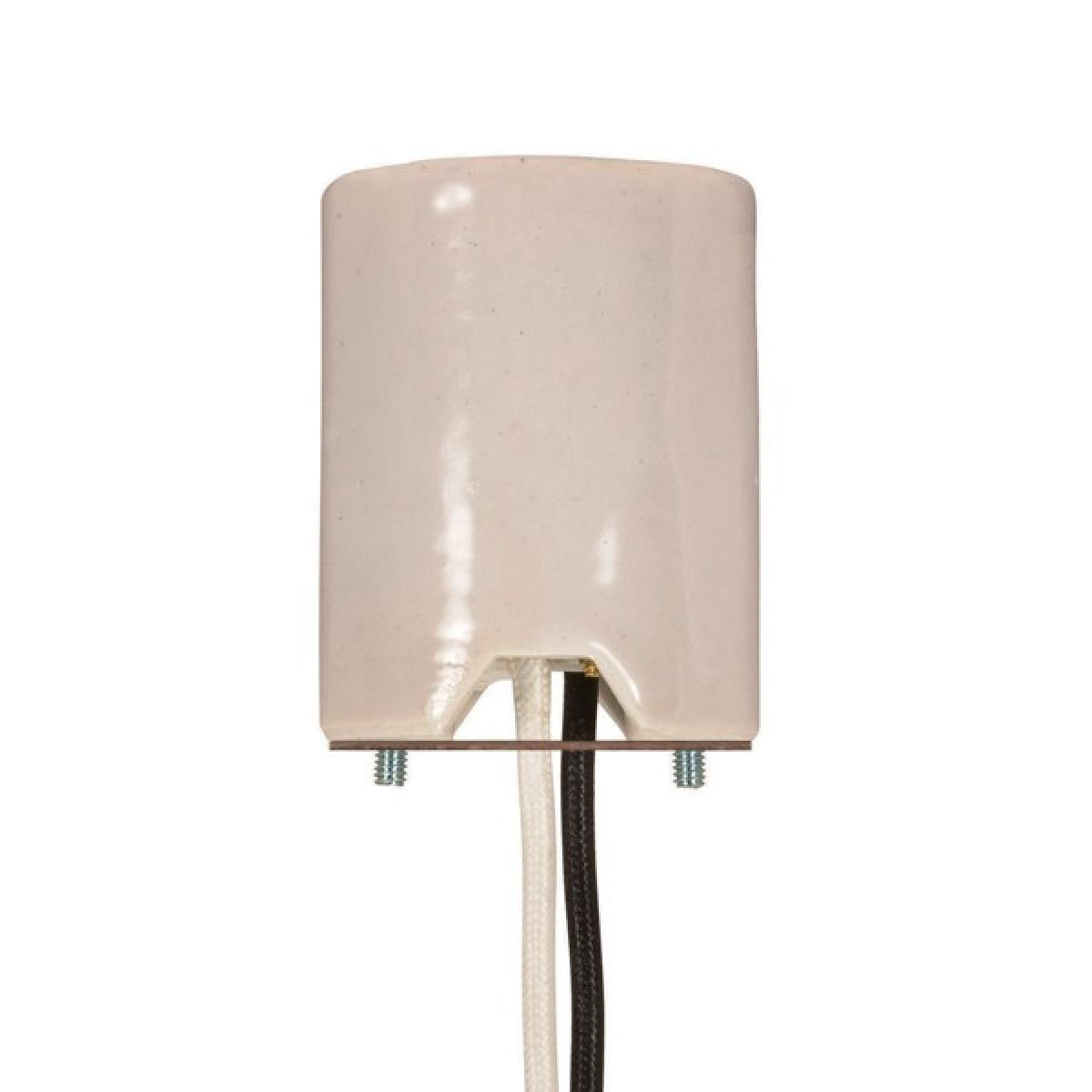 Satco - 80-1103 - Keyless Porcelain Mogul Socket from Lighting & Bulbs Unlimited.