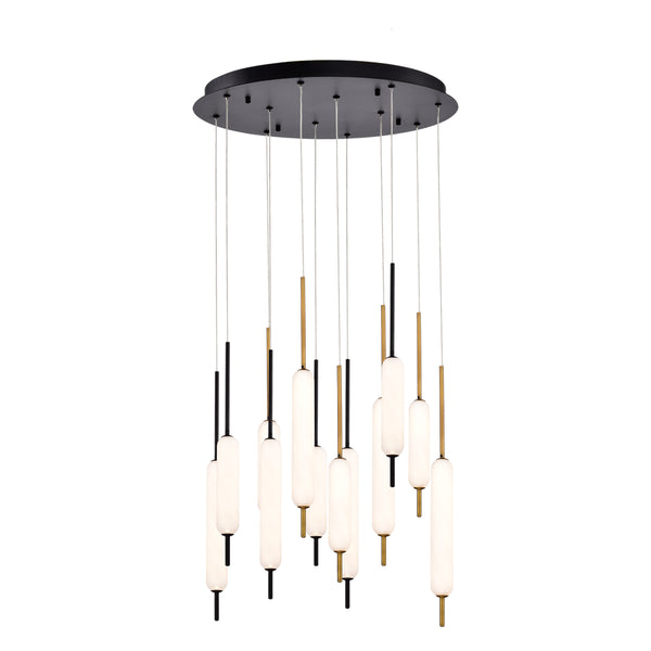 Eurofase - 37235-031 - LED Chandelier - Cumberland - Mixed from Lighting & Bulbs Unlimited in Charlotte, NC