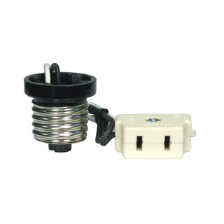 Satco - 80-1769 - Harness Set With Medium Base Adapter - White from Lighting & Bulbs Unlimited.