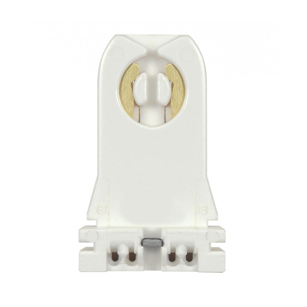 Bi-Pin Lampholder, Tall, T8/T12 Bulbs, Turn-Type, G13 Base With Screw And Nut, Quickwire No. 18GA, 660W, 600V Lampholder by Satco