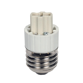 E26 To G9 Extender, White Finish, 1-1/8`` Overall Extension, 500W, 250V Extender by Satco